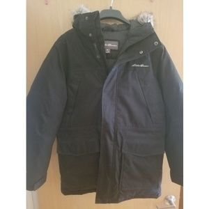 Eddie Bauer Superior Down Parka - Black Medium